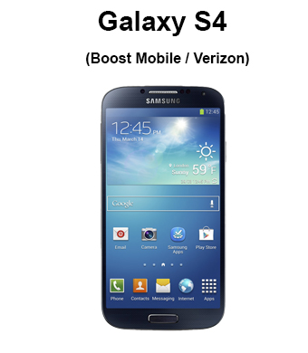 Galaxy S4/(I337/L720/M919/I545/R970/I9505/I9500)